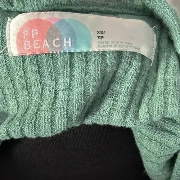 Free People Beach Ribbed Midi Dress Size XS - Picture 6 of 6